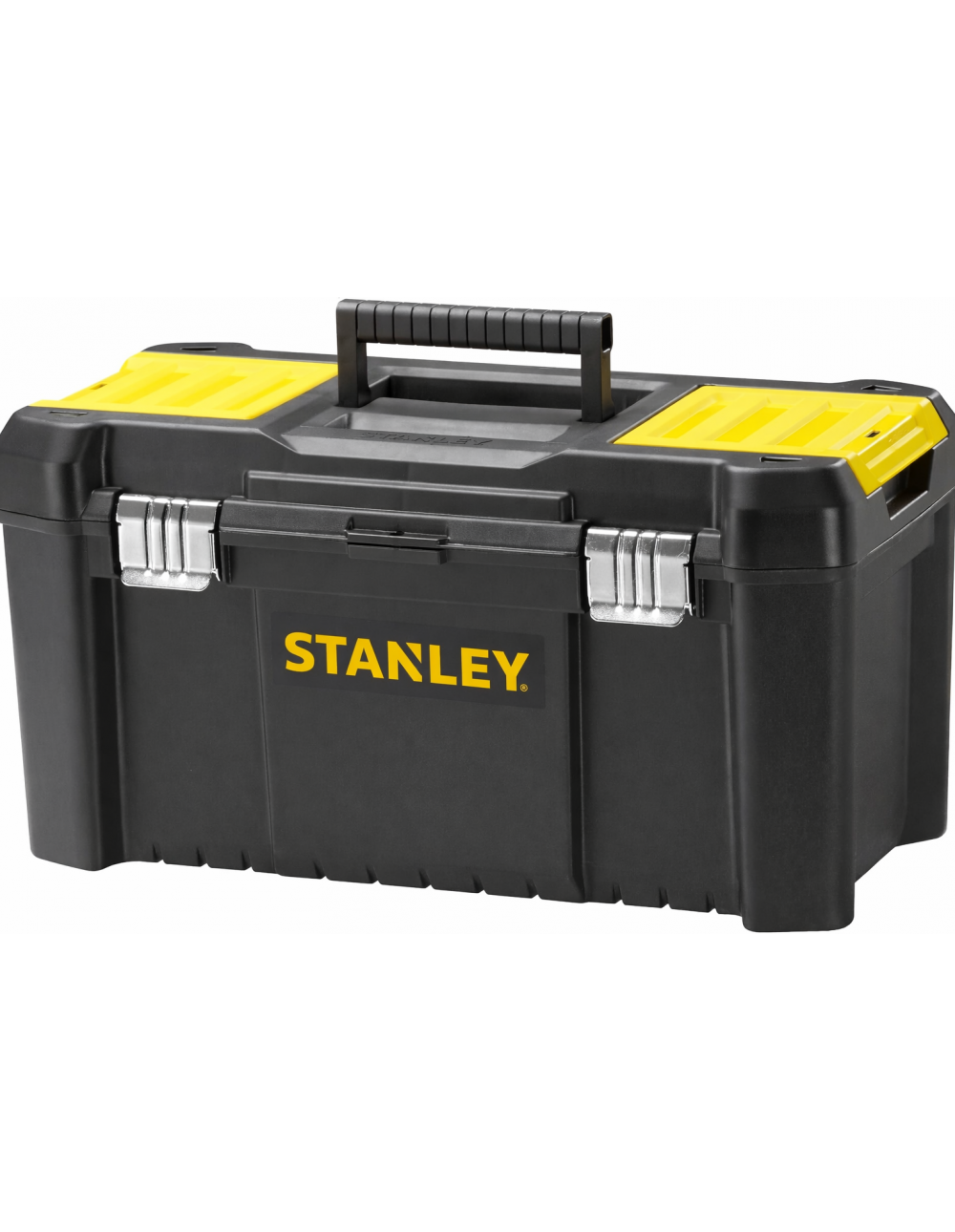 Cassetta Porta Utensili 19” in Plastica Stanley STST1-75521 Nero/Giallo – Robusta e Professionale