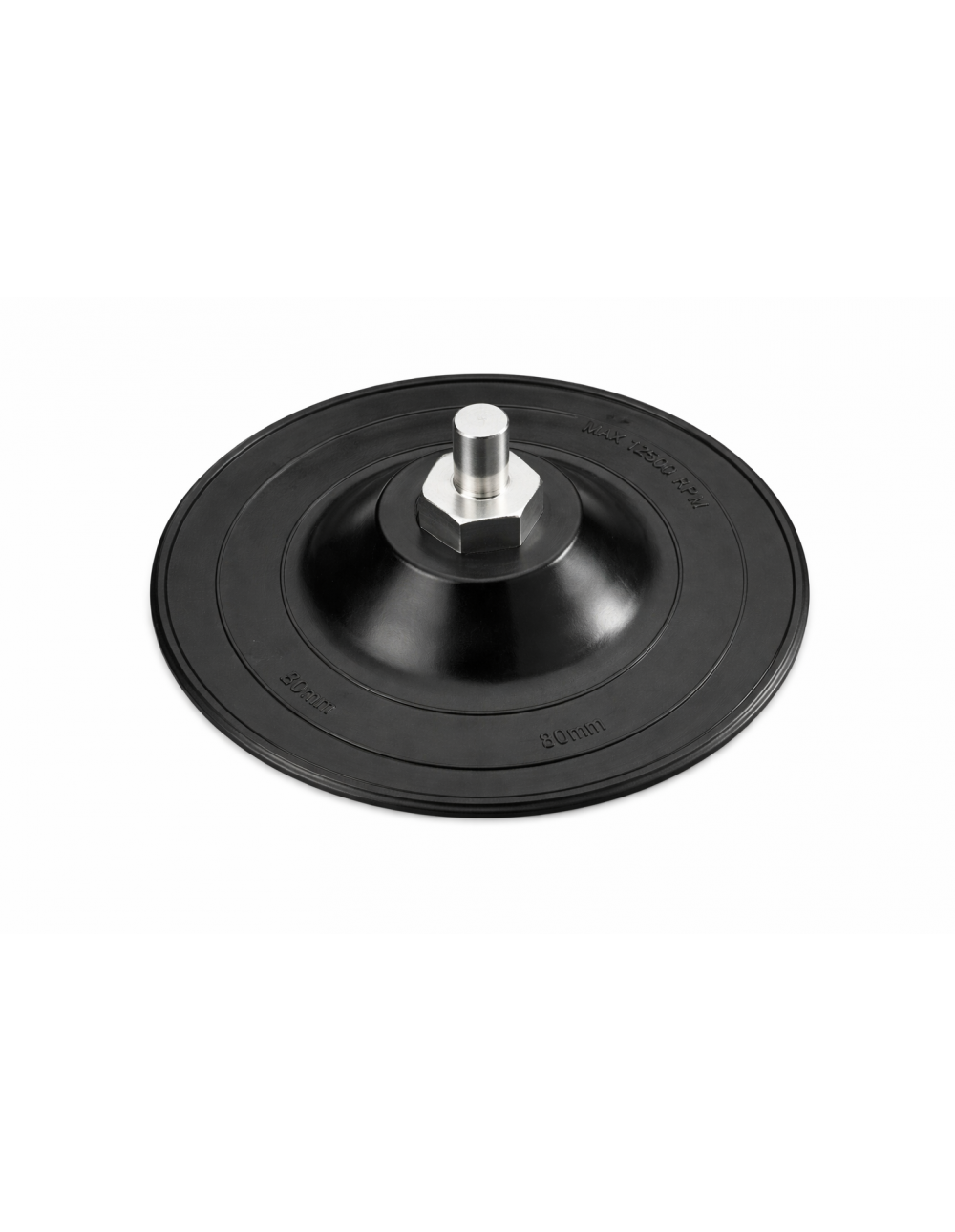 Platorello con Velcro 125 mm per Trapano con Stelo 8 mm – Einhell Professional in Gomma Elastica