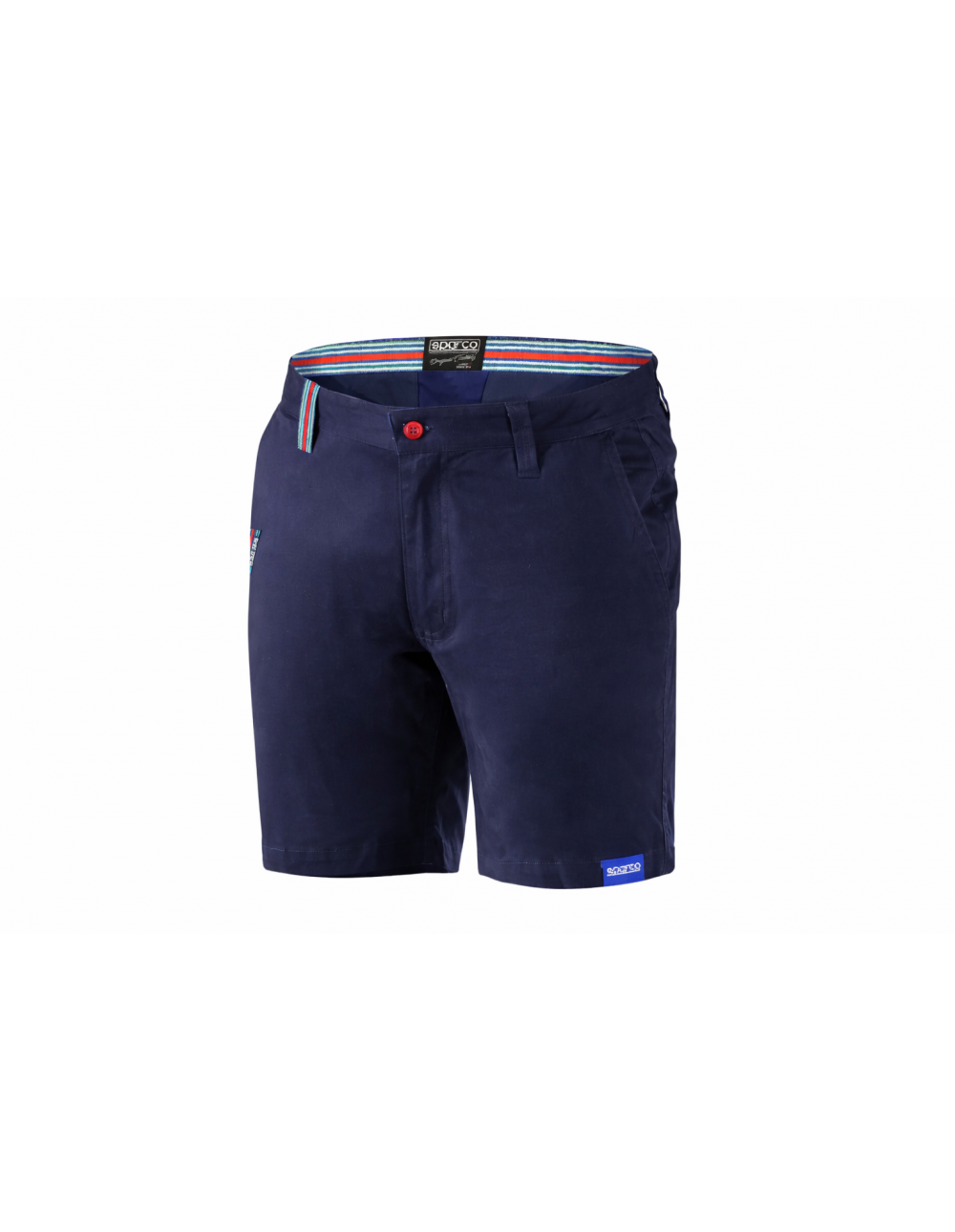 Bermuda Originali Sparco Blu Taglia XL Martini Racing 01395 in Cotone Stretch