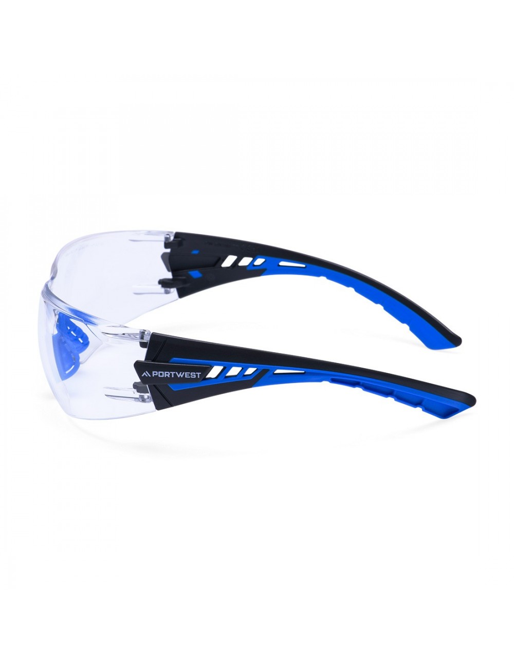 Occhiali di Sicurezza Portwest PS27 chiari Tech Look Lite KN EN 166 FT Antigraffio Antiappannamento