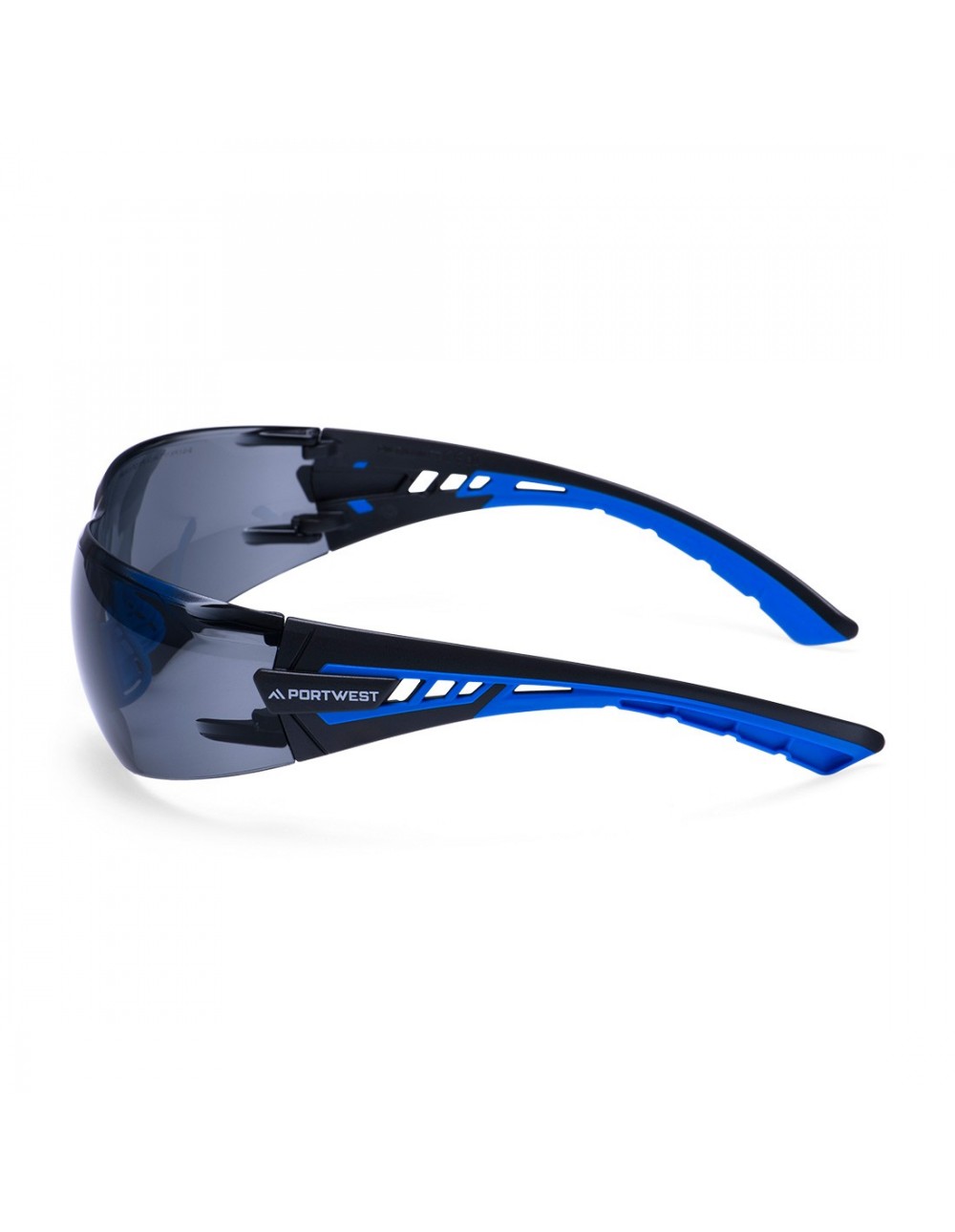 Occhiali di Sicurezza Portwest PS27 Scuri Tech Look Lite KN EN 166 FT Antigraffio Antiappannamento