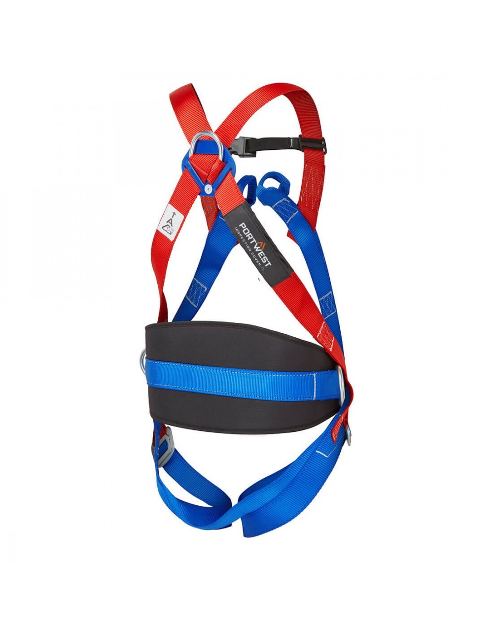 Imbracatura Anticaduta Portwest FP17 da 3 Punti EN 361 EN 358 con D-Ring Dorsale