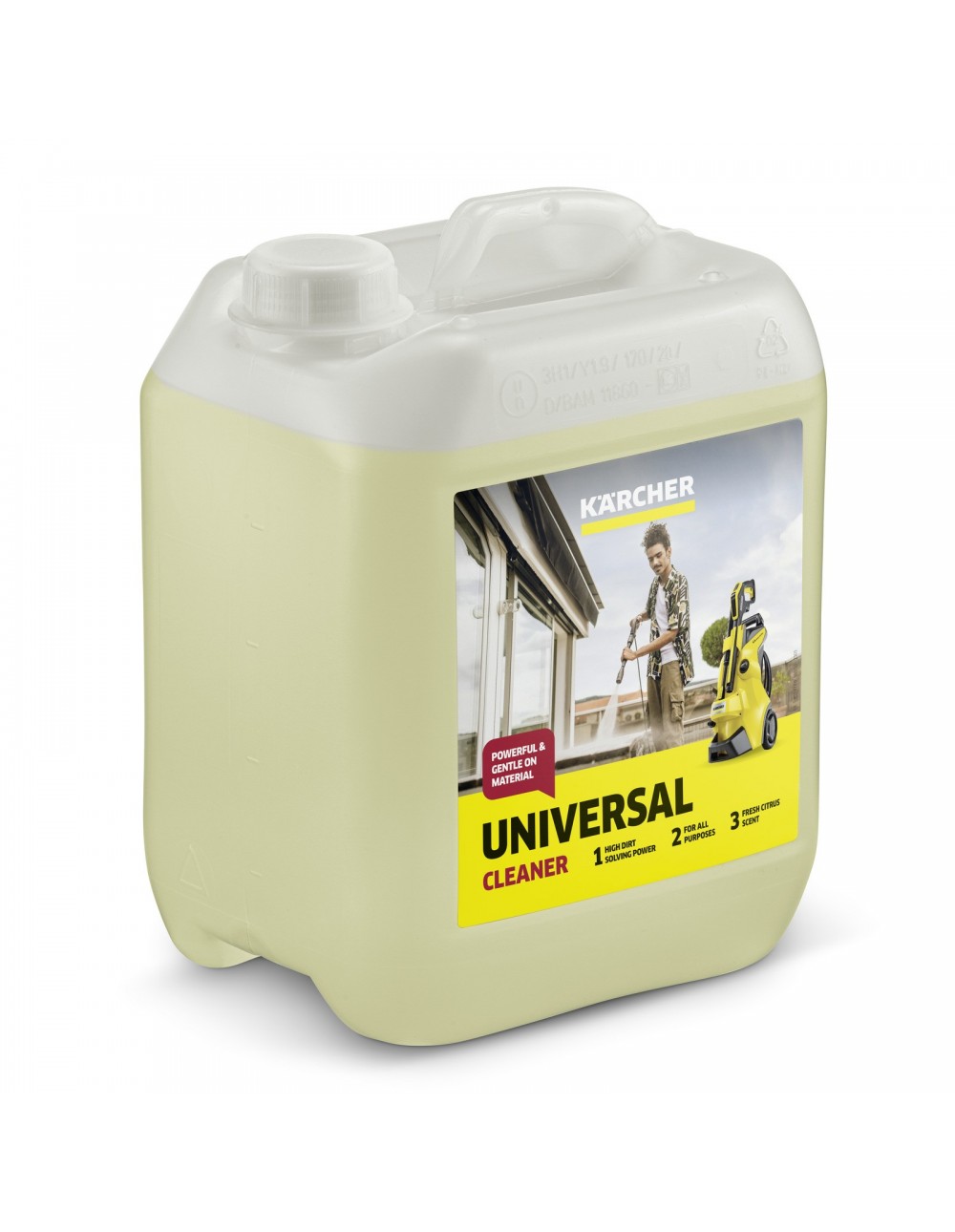 Detergente Universale Karcher 5 Litri per Idropulitrice Rimozione Olio e Grasso
