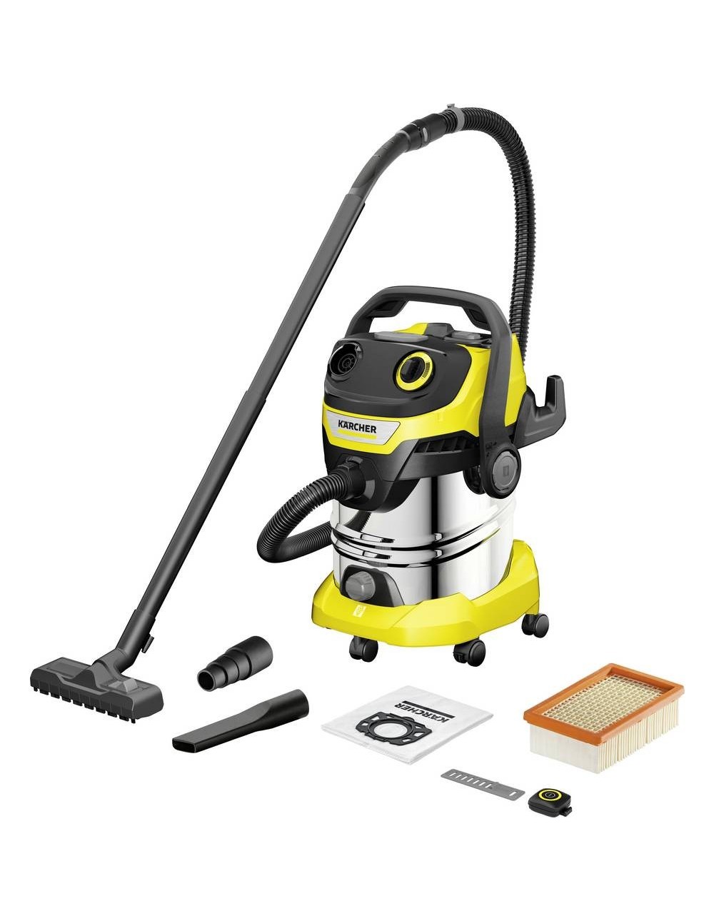 Aspiratutto Kärcher WD 5 Control S 25L 1200W Umido Secco con Bluetooth
