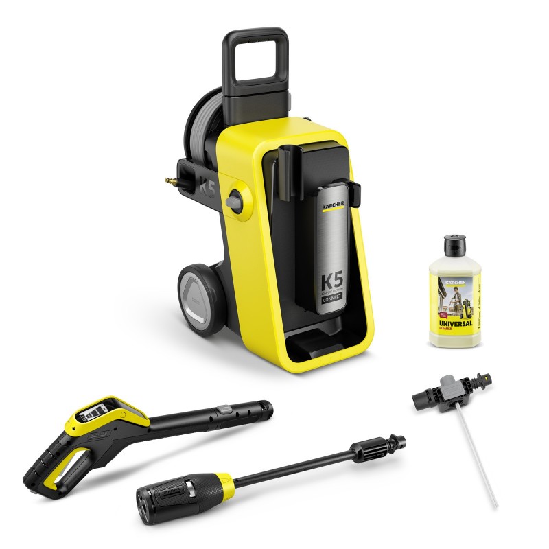 Idropulitrice Kärcher K 5 Comfort Premium Connect 2100W 145 Bar Bluetooth con Tubo PremiumFlex 10 m – 1.324-840.0