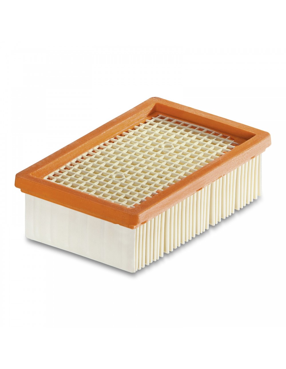 Filtro Plissettato Piatto Kärcher per Aspiratori WD4 WD5 WD6 Sostituzione Rapida Senza Contatto Sporco