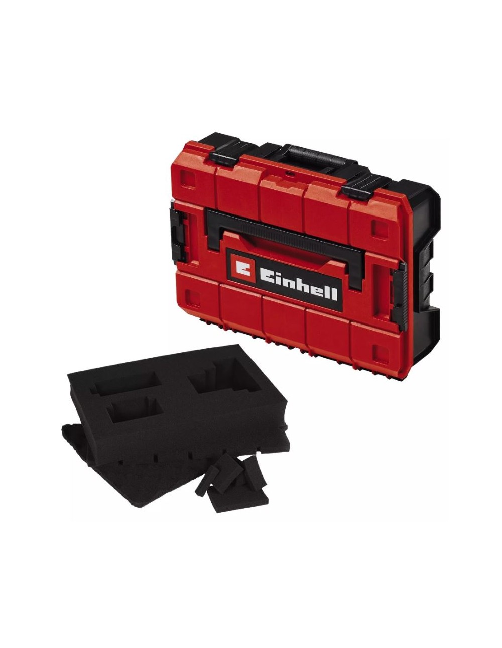 Valigetta Einhell E-Case S-F con Grid Foam Impermeabile Portata 25 kg per Utensili e Accessori