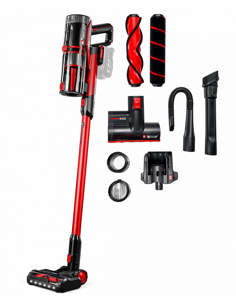 Scopa Aspirapolvere a Batteria Einhell TE-SV 18/270 18V con Filtro HEPA e Funzione Aspirabriciole