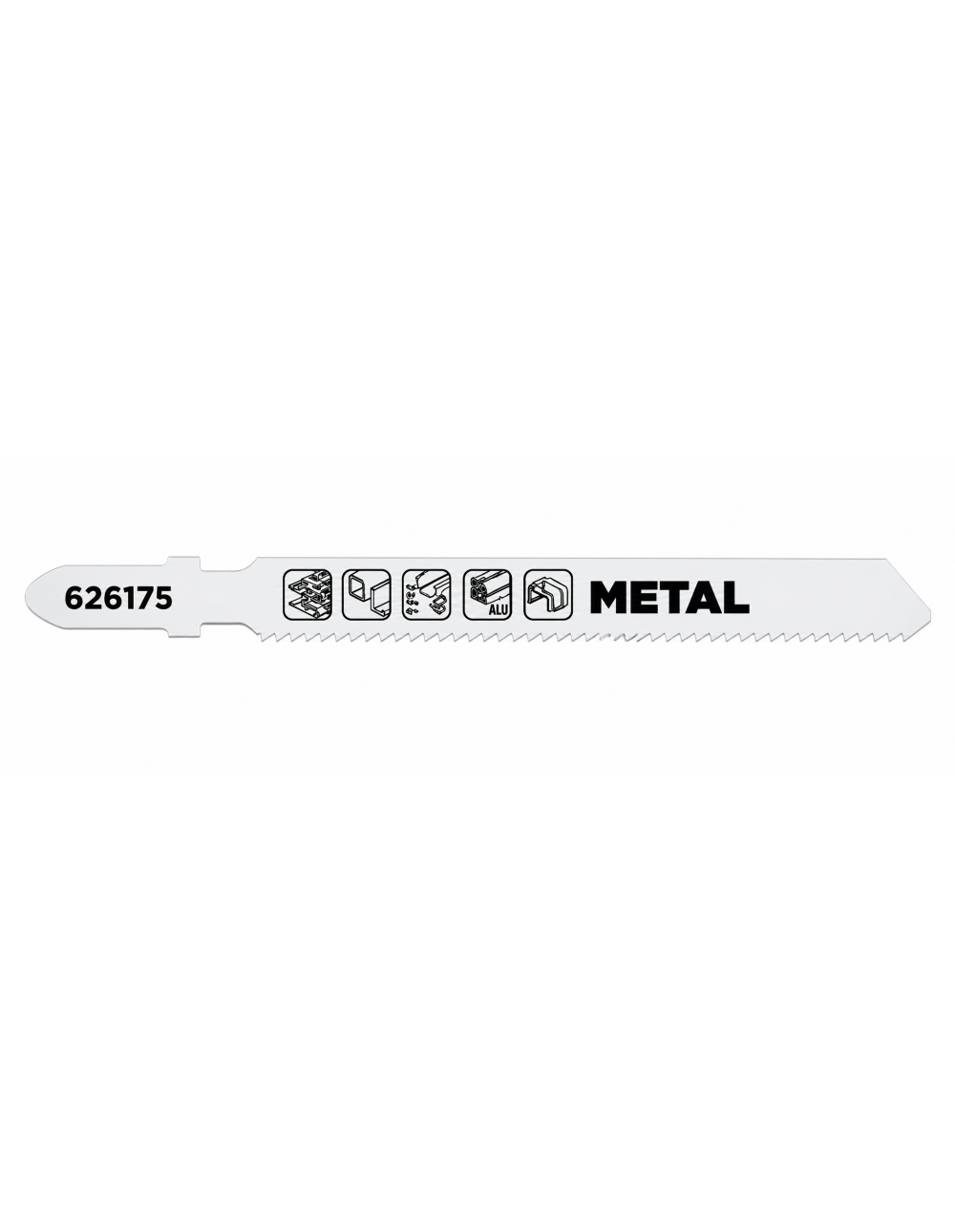 Lame Einhell per Seghetto per Metallo Taglio MEDIO Bimetalliche HSS 108 mm Attacco a T 2 Pezzi