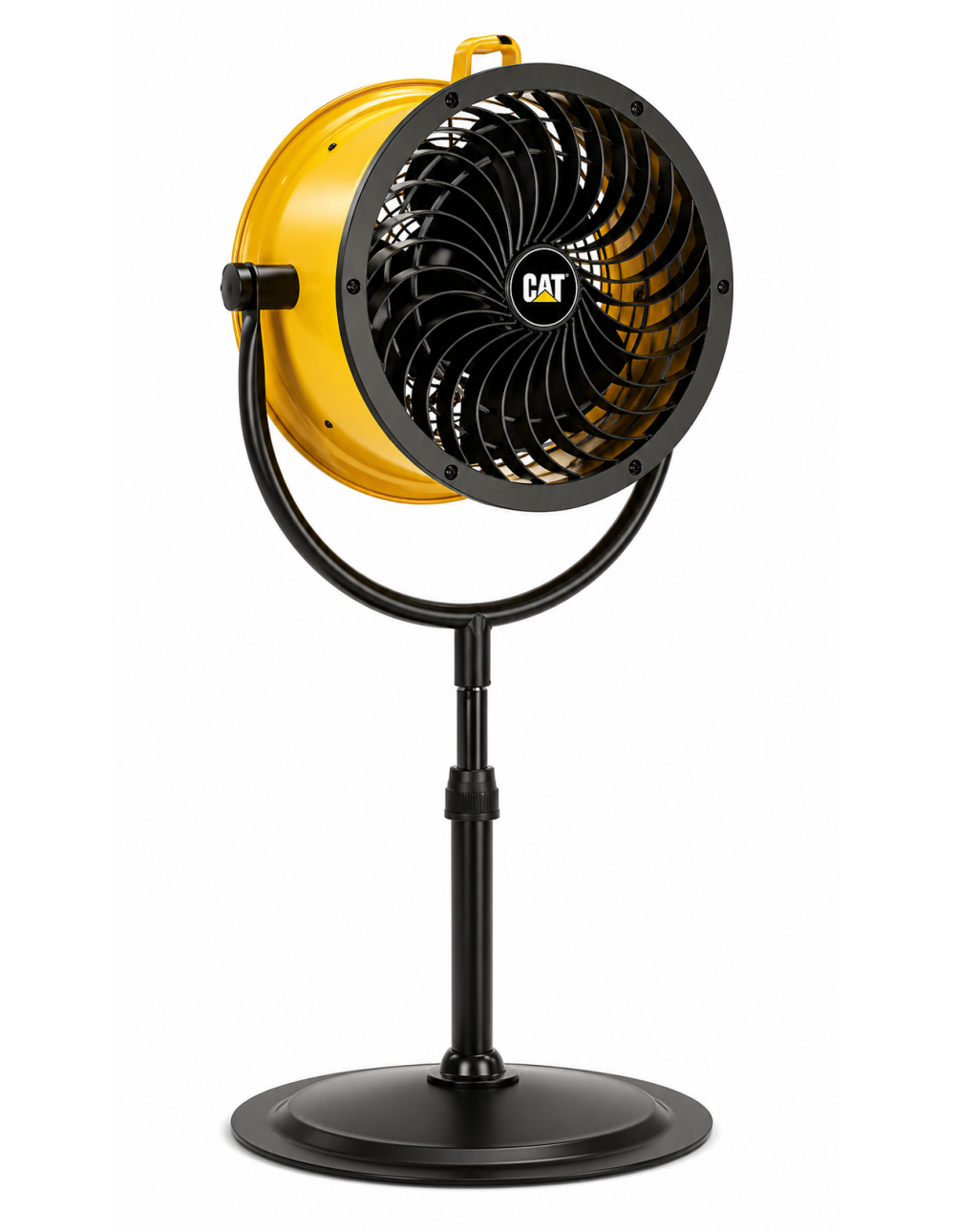 Circolatore d’Aria CAT ad Alta Velocità Tamburato 35 cm 4 in 1 120W con Piedistallo da Terra Parete Soffitto e Tavolo