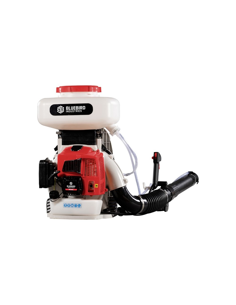 Atomizzatore a Scoppio Blue Bird MD 651 - 2,4 kW - 61,5 cc Serbatoio 16 Litri per Liquidi e Polveri