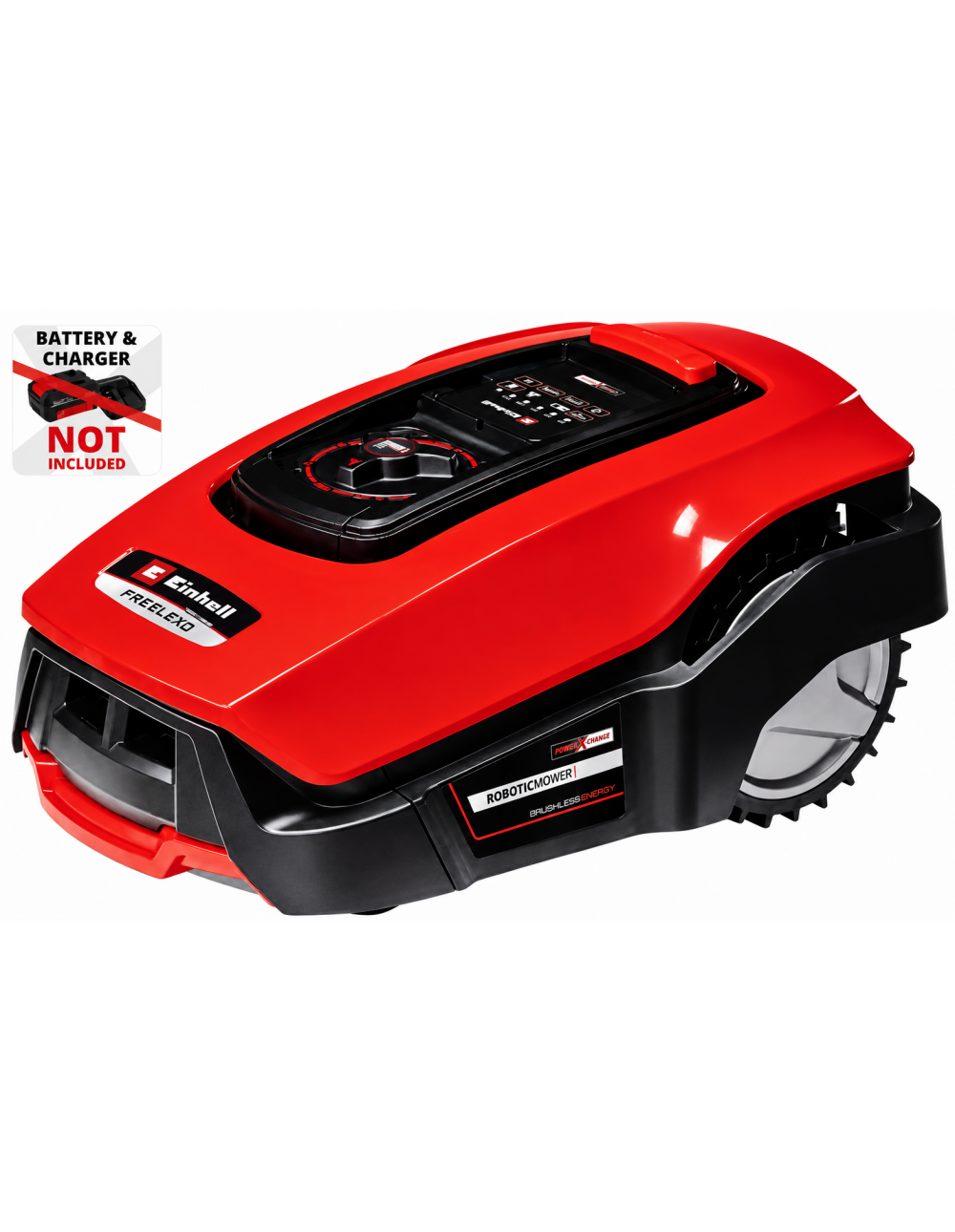 Robot Tagliaerba Einhell FREELEXO 450 BT Solo Per Giardini fino a 450 m² con Controllo Bluetooth