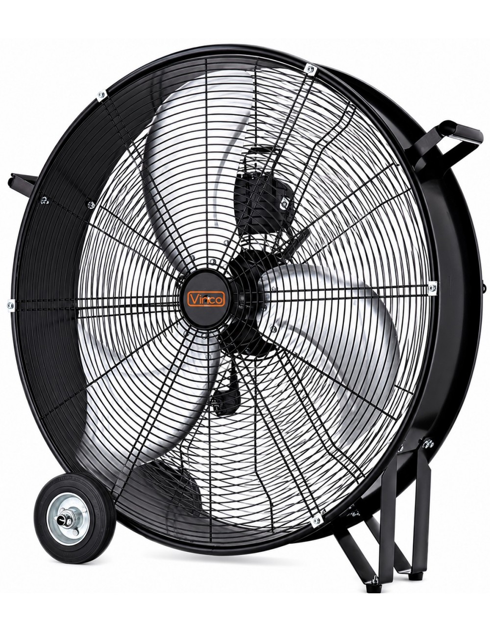 Ventilatore Industriale da Terra Vinco 260W Ø 75 cm Professionale ad Alta Portata con Ruote