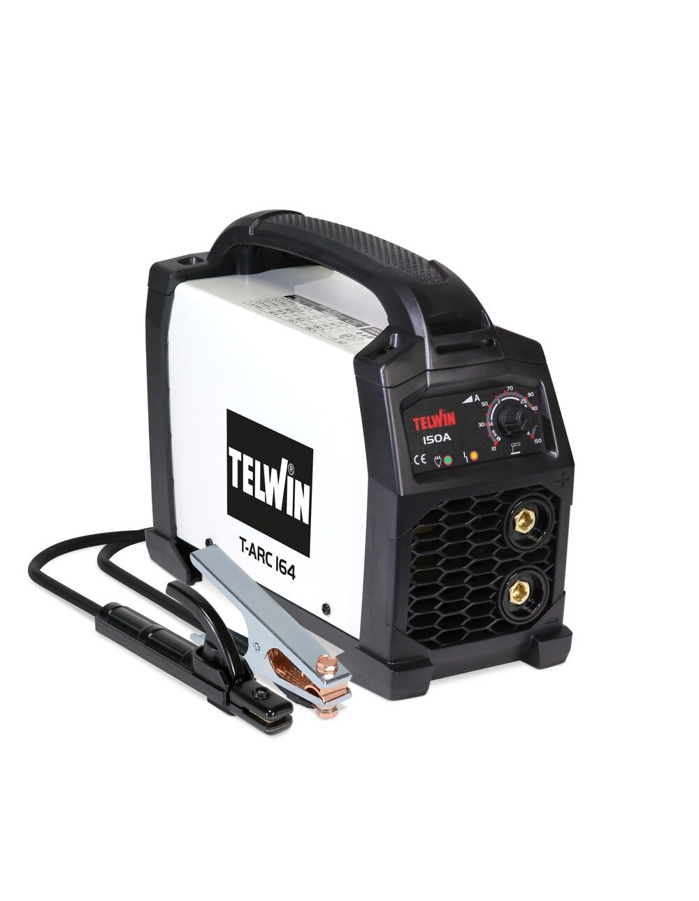 Saldatrice Telwin T-ARC 164 Inverter MMA/TIG DC 150A ad Elettrodo Inverter con Accessori