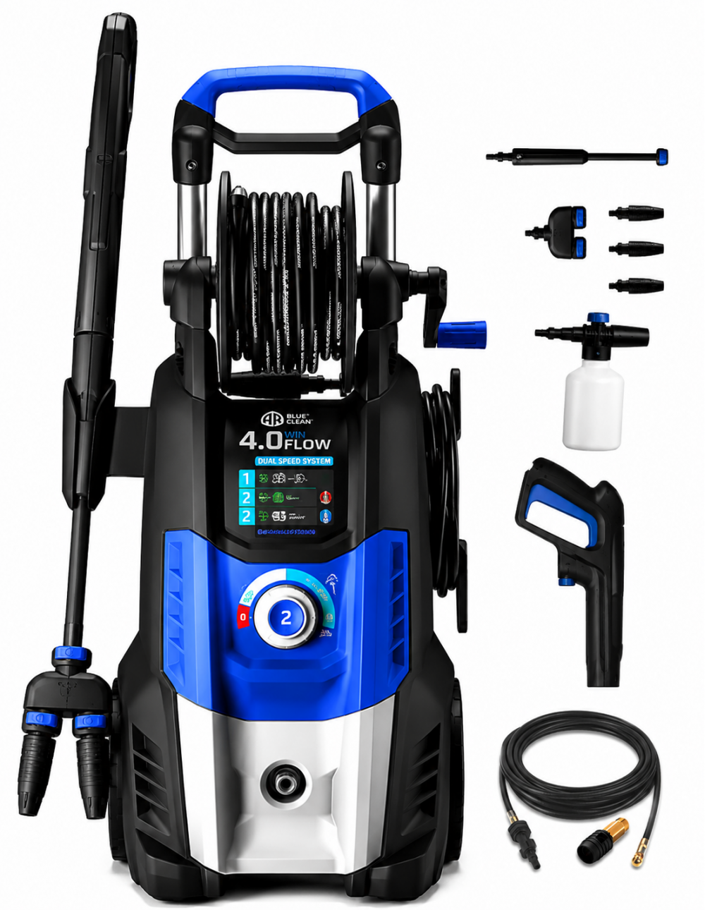 Idropulitrice Annovi Reverberi 4.0 + Sonda sturatubi twin flow dualtech 150 bar doppia potenza