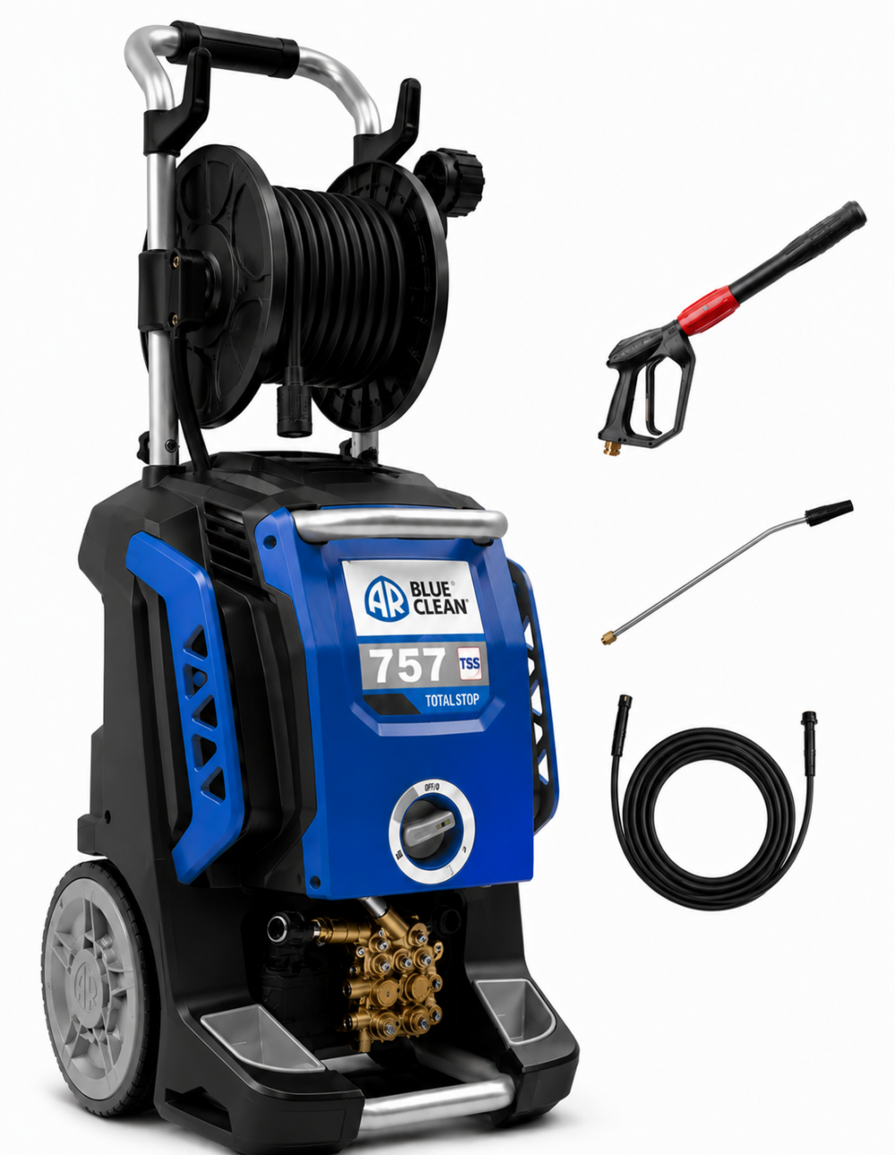 Idropulitrice Professionale Annovi Reverberi AR Series 757 - 190 Bar 540 l/h Motore a Induzione