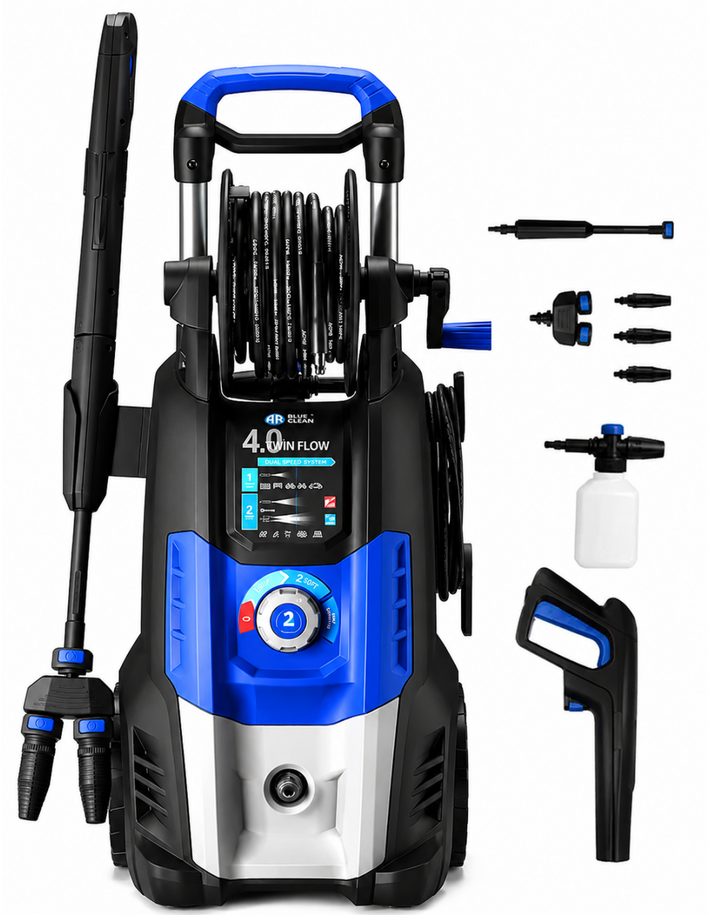Idropulitrice Annovi Reverberi 4.0 twin flow dualtech 150 bar doppia potenza
