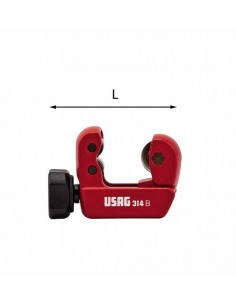 Tagliatubi USAG 314 B per tubi in rame e lega leggera Ø 3-30 mm professionale