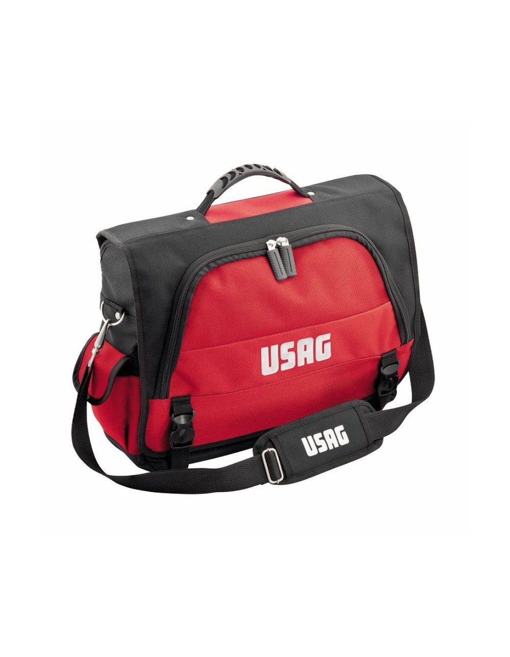 Borsa Portautensili e Notebook USAG 007 RV Vuota con Base Rigida e 14 Tasche