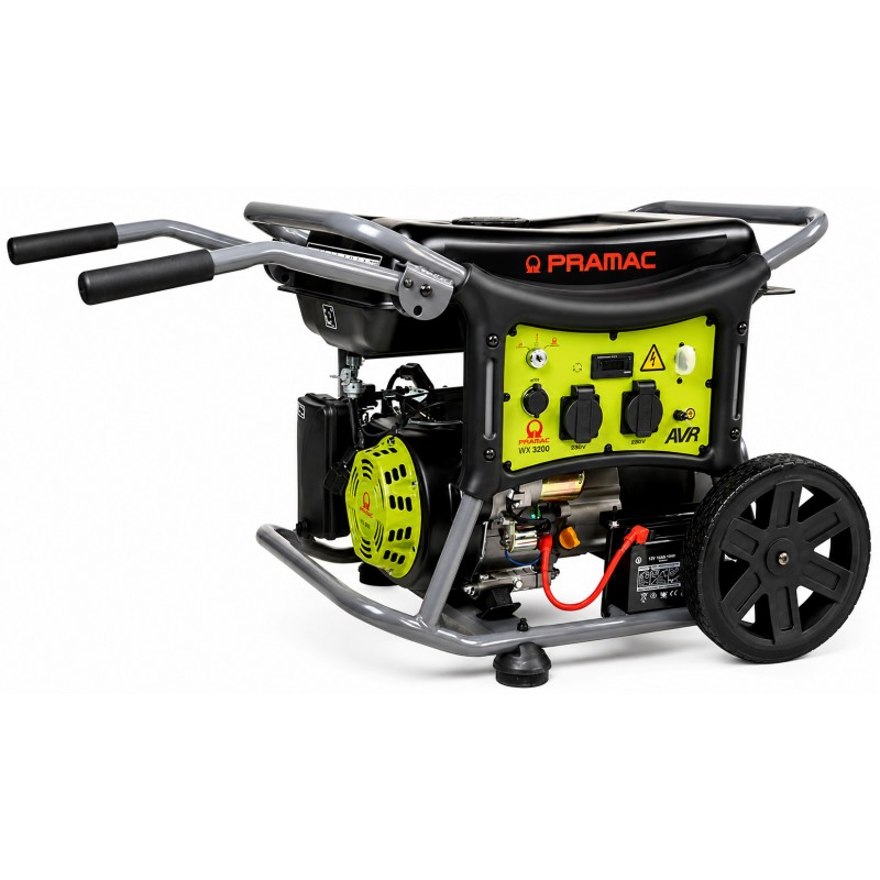 Generatore di correte Pramac Wx 3200 benzina avviamento a strappo ed elettrico 2.8 Kw