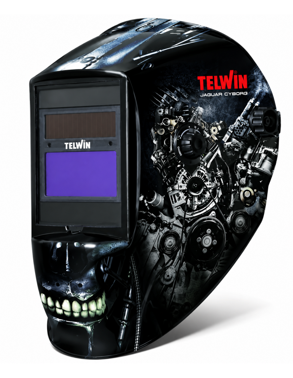 Maschera casco per saldatura automatica oscurante TIG da saldatore Telwin 804081