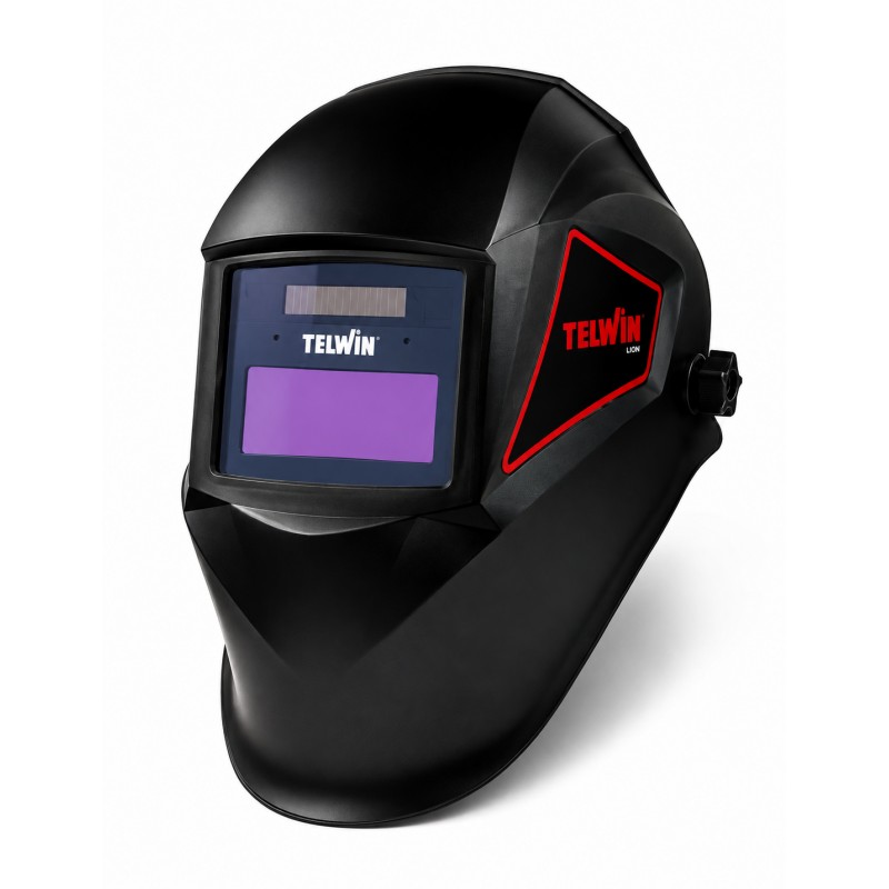Maschera per saldatura Casco saldatore automatica Telwin Lion MMA/MIG MAG/TIG