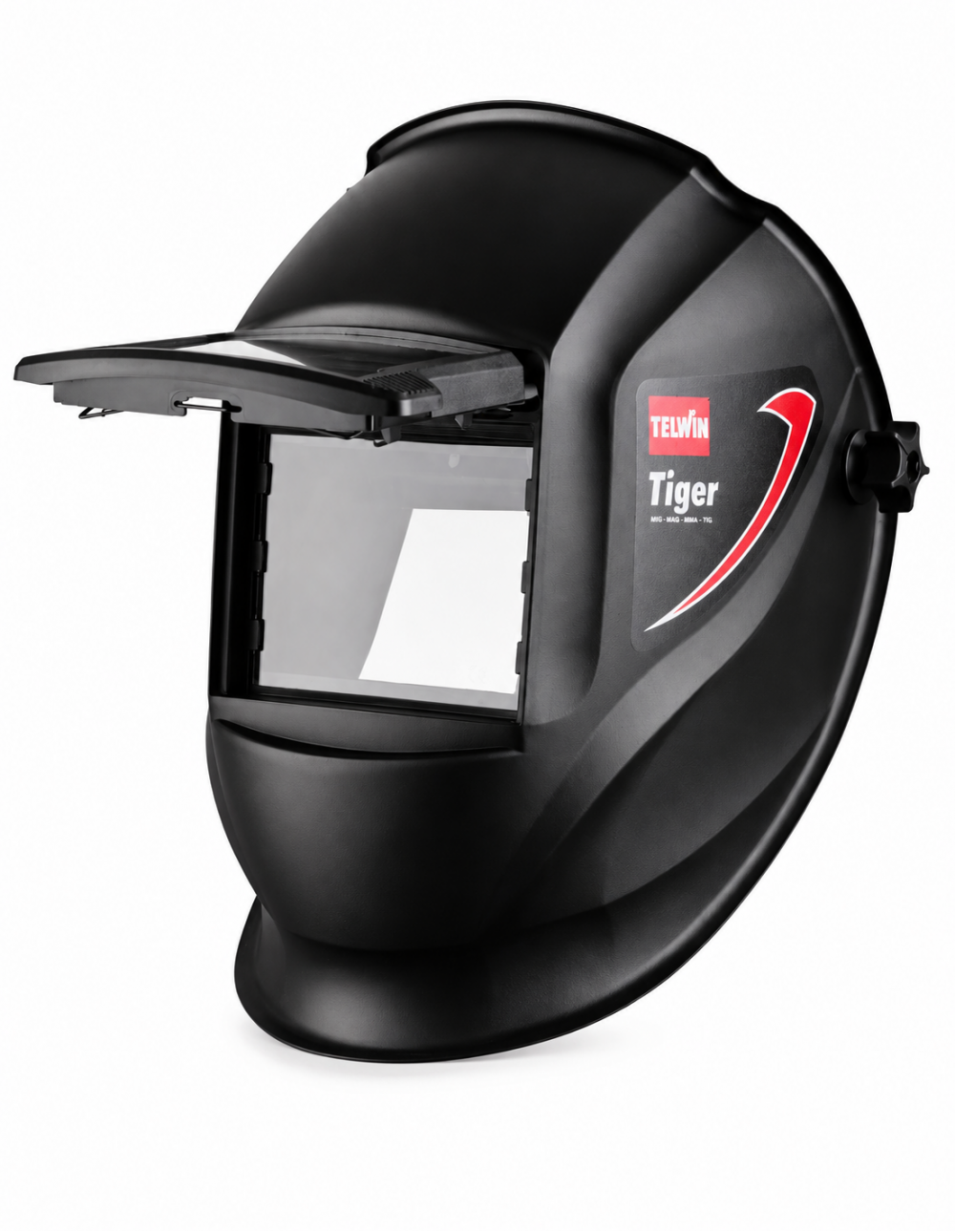 Maschera caschetto per saldatura MMA/MIG-MAG/TIG Visiera TIGER Telwin 802818