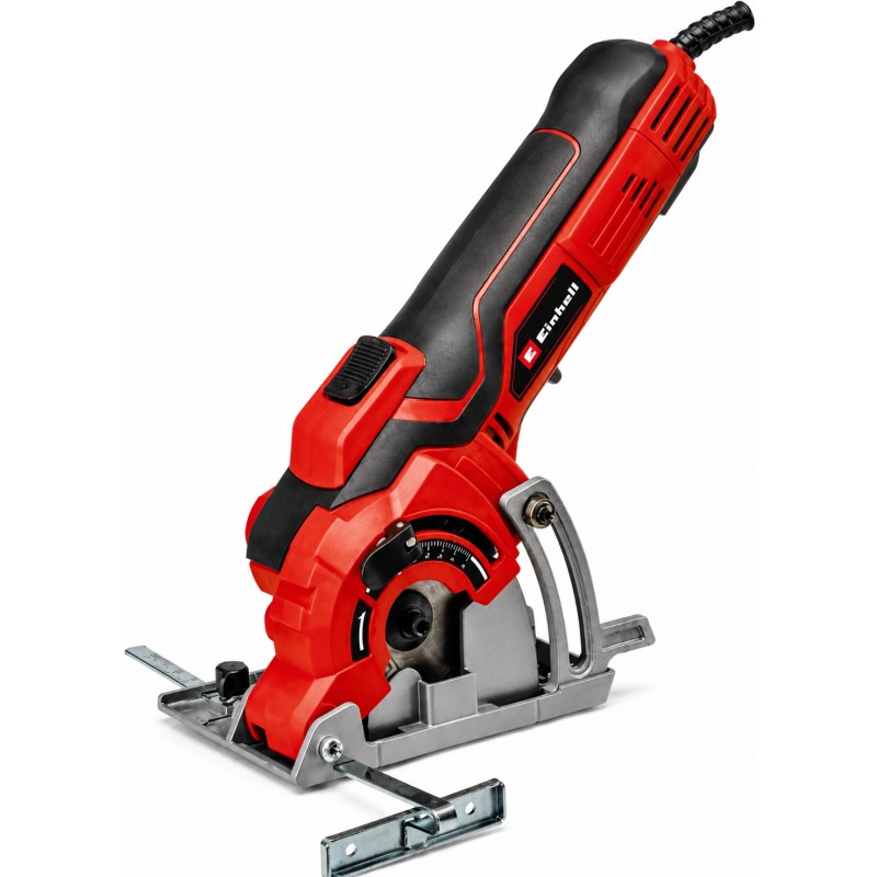 Smerigliatrice mini sega circolare a filo Einhell per taglio legno 600W con lame incluse