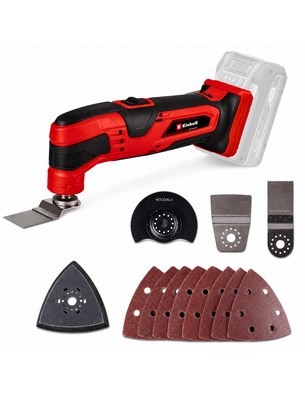 Utensile Multifunzione a batteria Einhell taglia, smeriglia, ripara per progetti fai da te