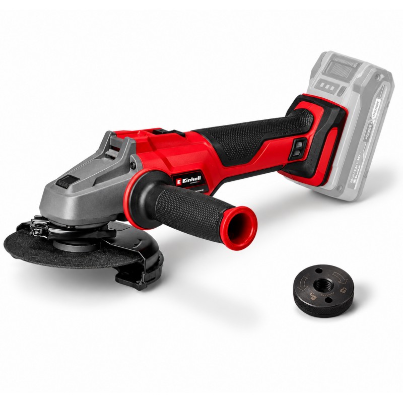 Smerigliatrice angolare a batteria 18V Brushless Mola con disco 125 mm Einhell