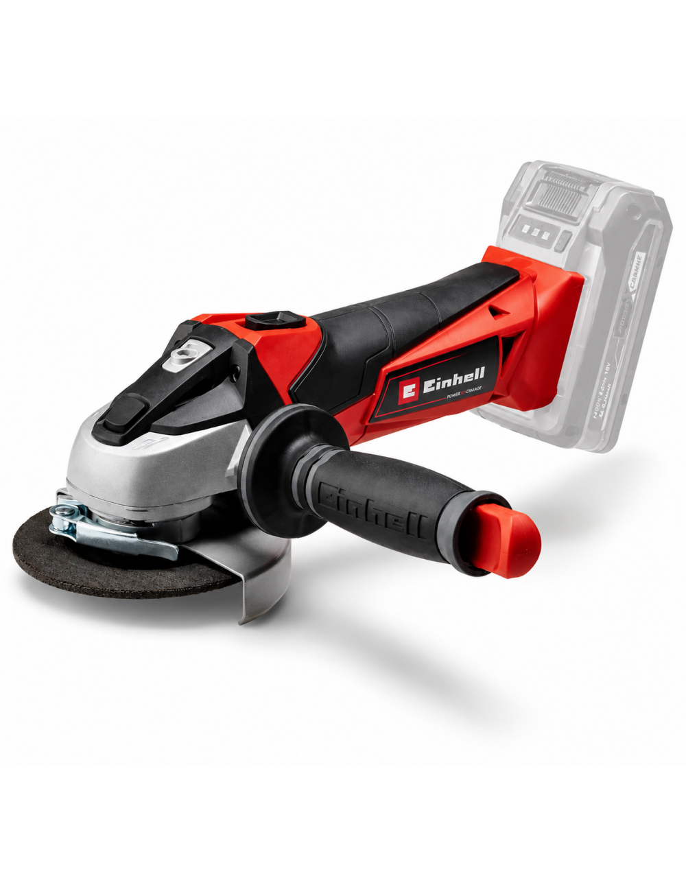 Smerigliatrice angolare a batteria 18V frullino Einhell TE-AG 18/115 disco 115 mm profondità di taglio 28 mm