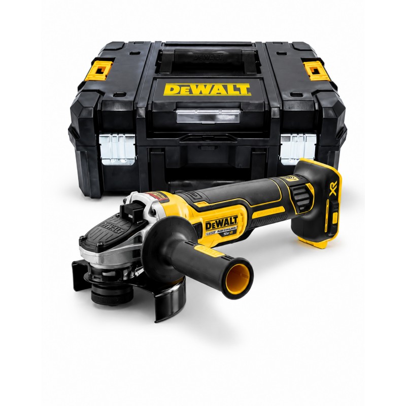 Smerigliatrice a Batteria DeWalt DCG405NT-XJ 18V XR Brushless Disco 125 mm 9000 giri/min con TSTAK