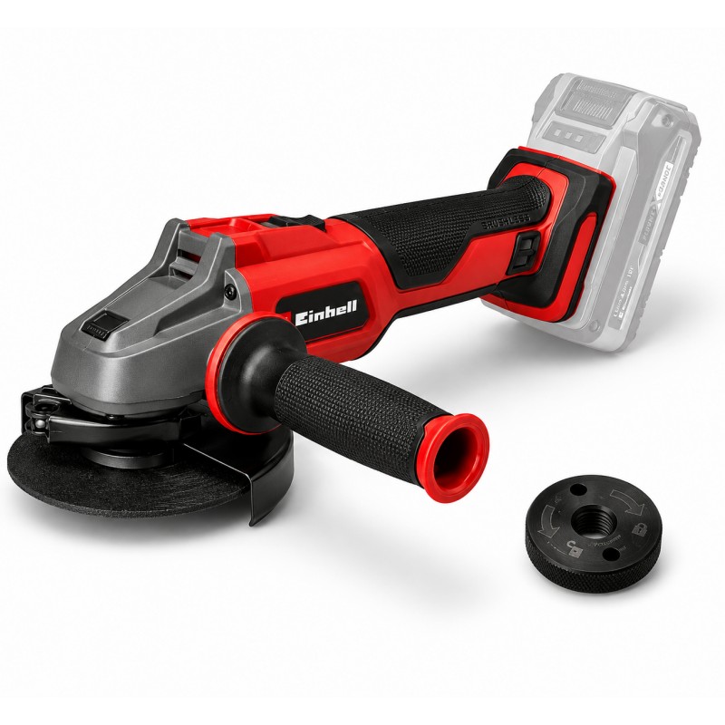 Smerigliatrice angolare a batteria 18V brushless disco 115mm taglio 28mm Einhell