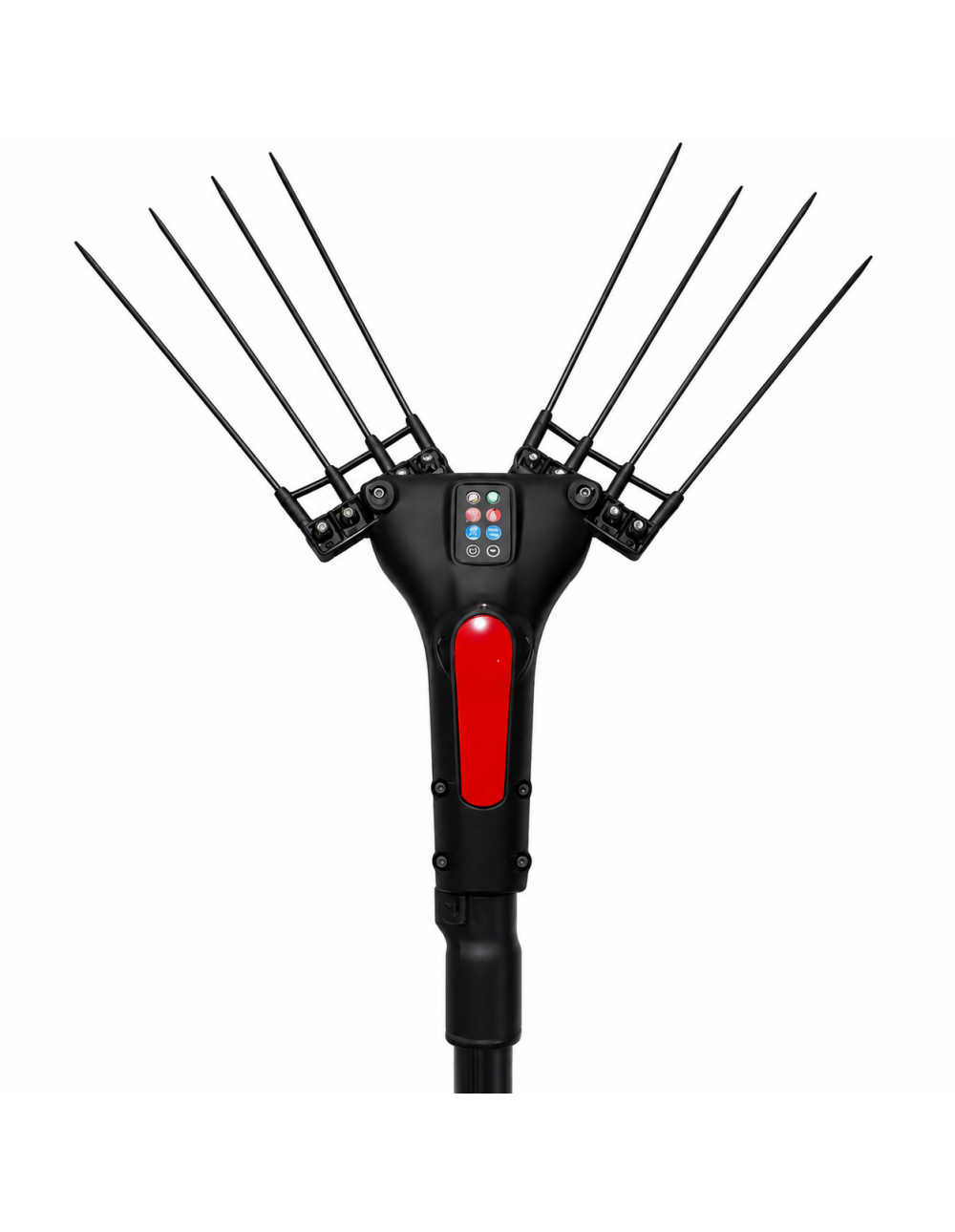 Abbacchiatore Telescopico Scuotiolive Blue Bird EGEO 23-50 AT 12V con Asta in Fibra di Carbonio e Display OLED