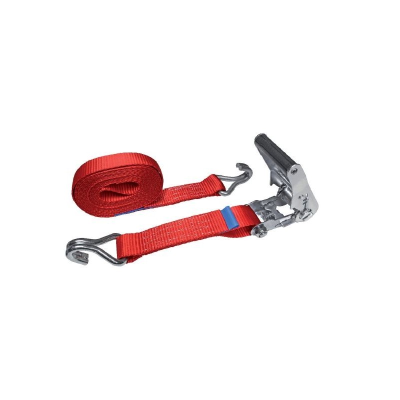 Cinghia di Ancoraggio Valex 1961273 con Ganci e Cricchetto 6 m – Resistenza 1500 kg