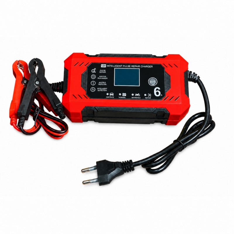 Caricabatterie Mantenitore Blue Bird SD-MAX 12V 6A per Batterie 2–100 Ah