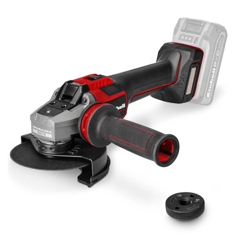 Smerigliatrice Angolare a Batteria Einhell Professional TP-AG 18/125-11 Q Li BL-Solo