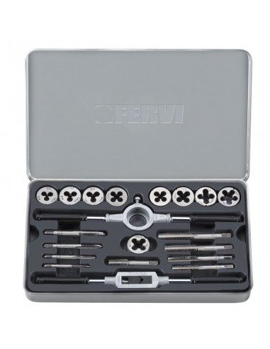 filiere-maschi-giramaschio-girafiliera-kit-set-filettatura-meccanico-m3-12-e-1/8"-fervi-calapà-brico-outlet-milazzo-utensileria