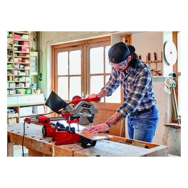 troncatrice radiale einhell bricoman parkside sega stazionaria offerta