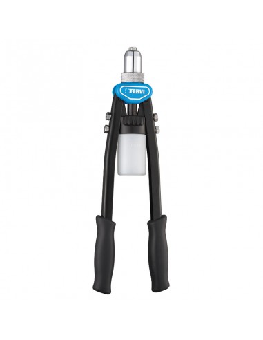 Rivettatrice manuale doppia leva 40cm per rivetti da Ø 3,2 - 6,4 mm Fervi 0453