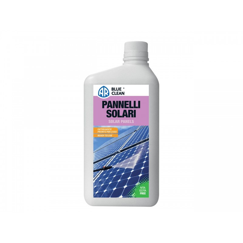 Detergente per Pannelli Solari e Fotovoltaici Annovi Reverberi 43485 1L Pronto all’Uso Profumo Lavanda