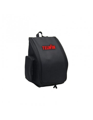 Zaino Porta Maschera Telwin 804214 casco saldatura in tessuto per saldatori 35x23 cm con tasche laterali e imbottitura interna