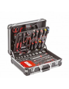 valigia Usag completa di utensili da 181 pezzi assortimento professionale