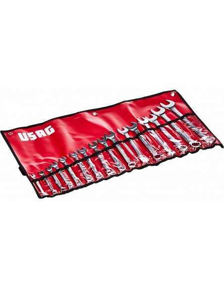 chiavi a stella con astuccio usag 16 pezzi professionali