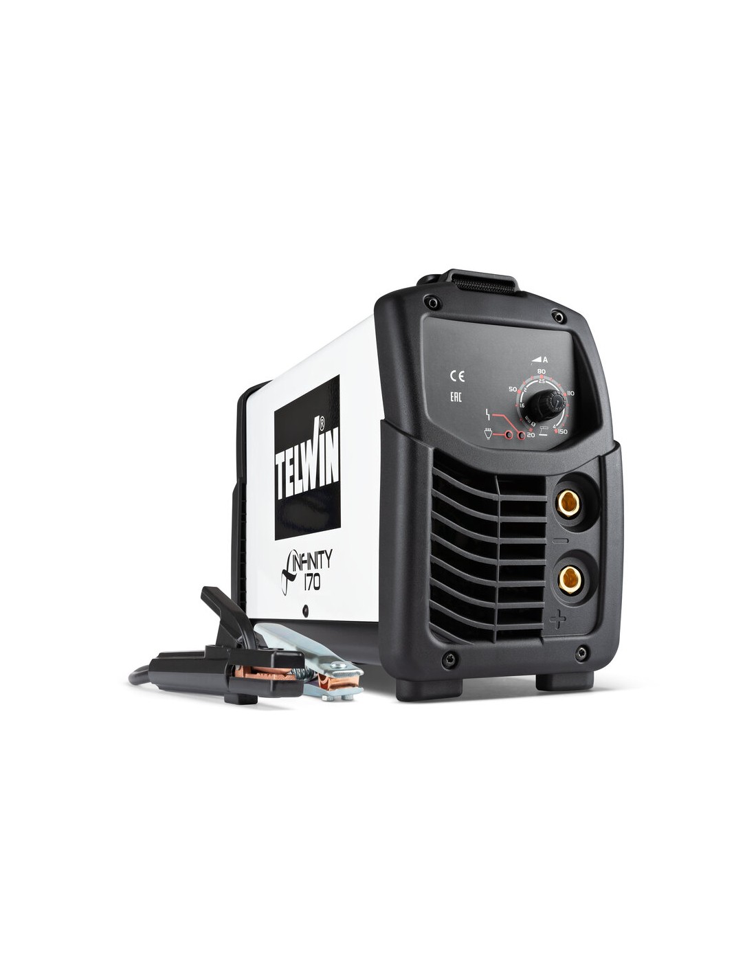 Saldatrice inverter Telwin Infinity 170 MMA e TIG corrente continua (DC)  innesco a striscio 150A anti-stick Saldatrice inverter Telwin Infinity 170 MMA e TIG corrente continua (DC)  innesco a striscio 150A anti-stick
