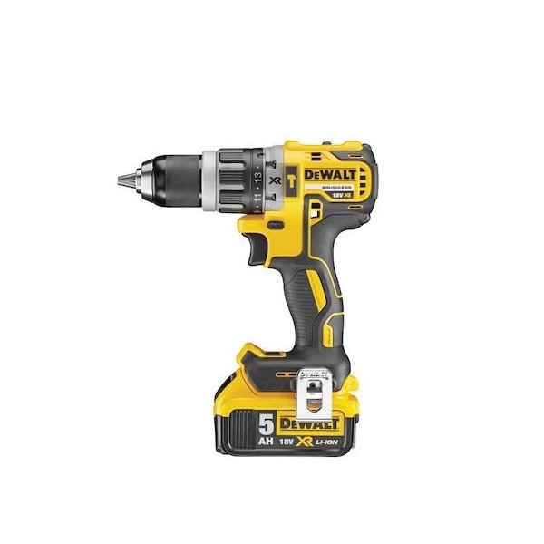 Trapano a percussione professionale 18V Dewalt DCD796P2 con doppia batteria da 5Ah
