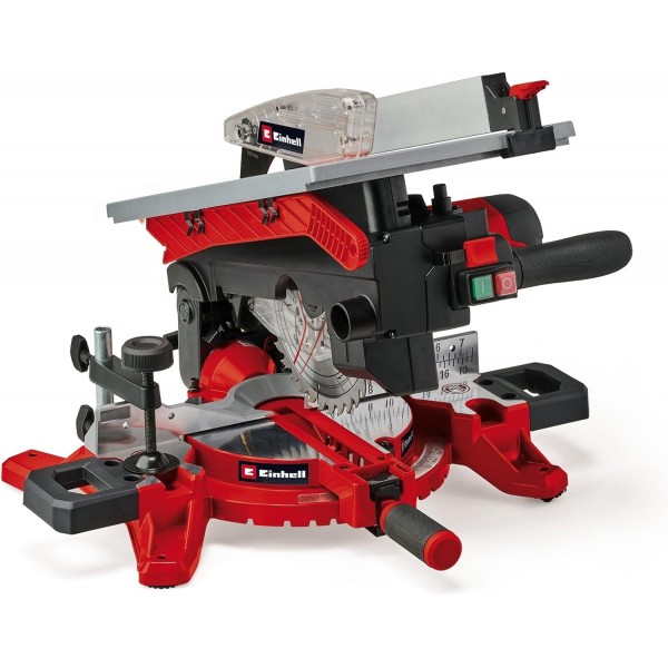 troncatrice per legno con banchetto superiore einhell circolare te ms 216