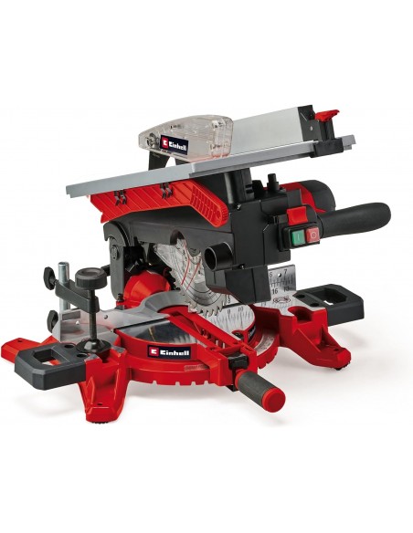 troncatrice per legno con banchetto superiore einhell circolare te ms 216