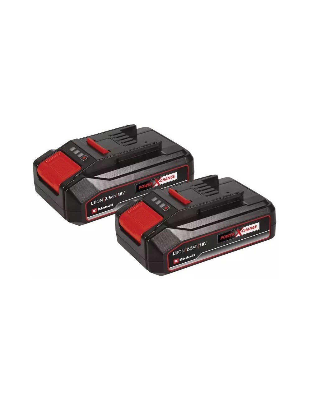 coppia di batterie einhell da 2,5 ah per elttroutensili 18V 2 pezzi