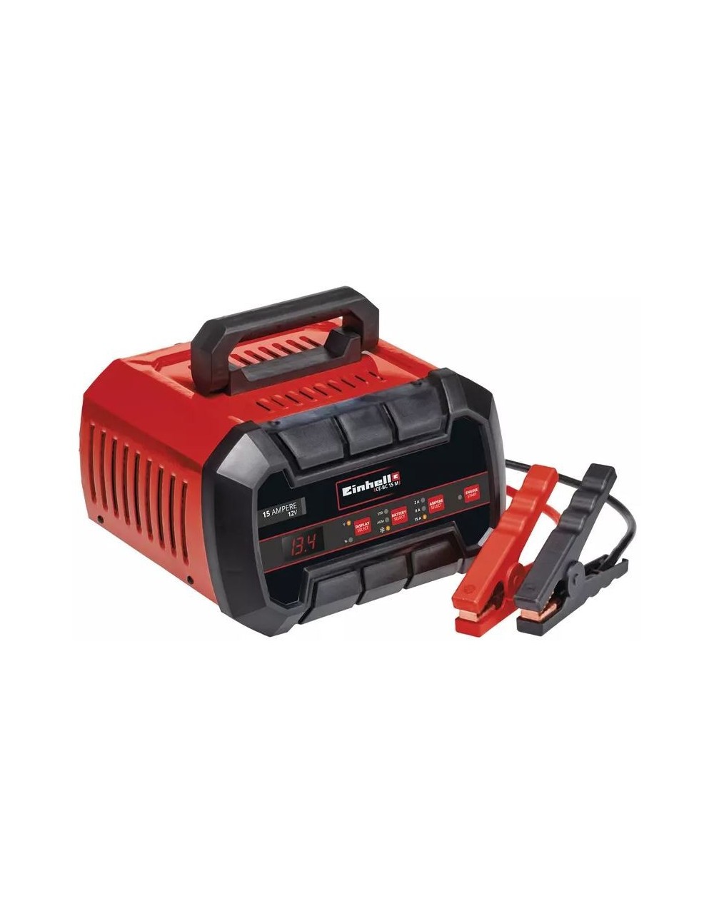 Caricabatterie professionale Einhell carica rapida per batterie Auto, Moto e Nautiche